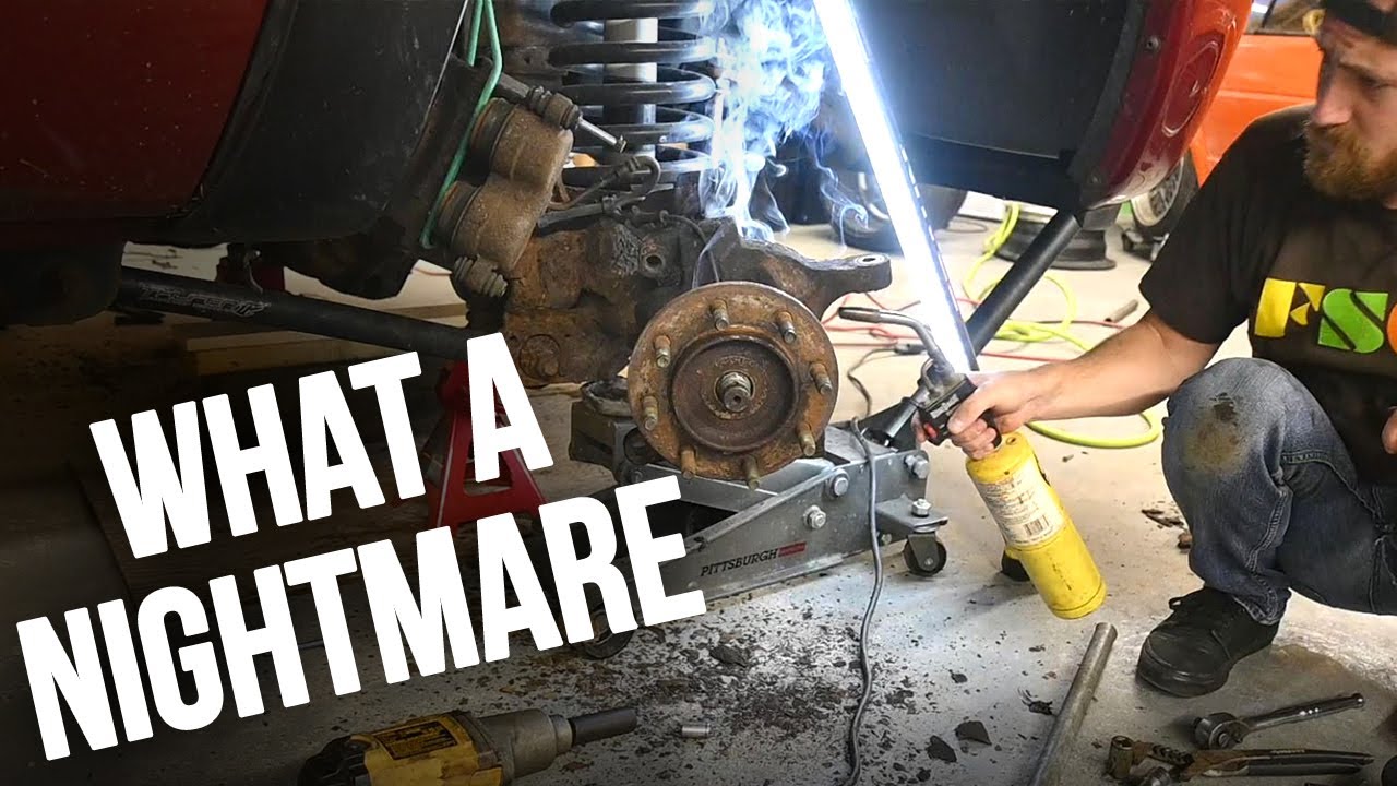 Replacing Axle UJoints in the Cummins YouTube