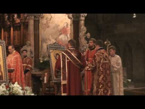 Byzantinische Göttliche Liturgie im Wiener Stephansdom