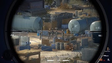 Sniper Ghost Warrior Contracts 2 five enemies one explosive bullet