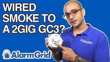 Can I Connect A Wired Smoke To My 2GIG GC3?