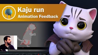 Are you ready to go splining Kaju anthropomorphic cat run blocking in Maya - Animation Feedback