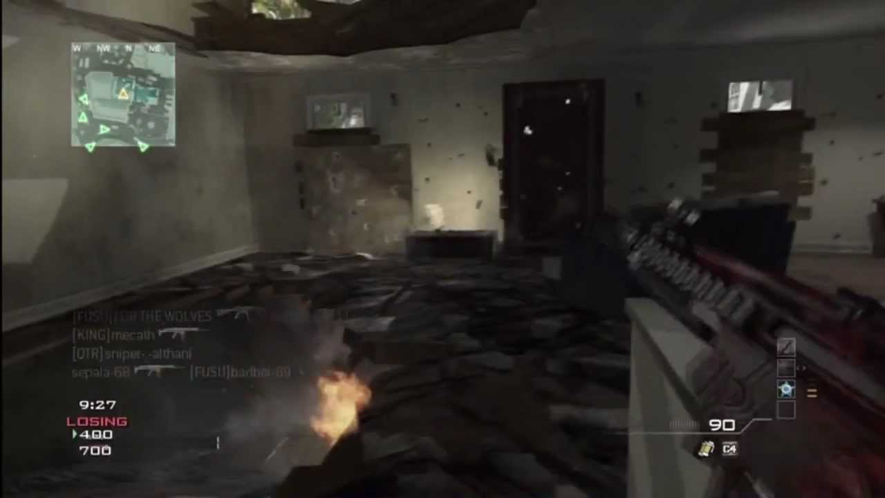 Cod MW3 - Welcome to the Wolf Pack Rushing Gameplay