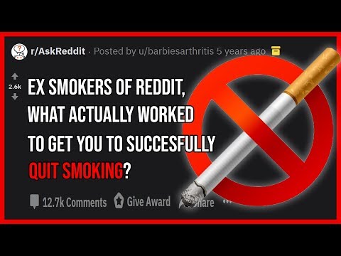 Ex Smokers Share What Methods Helped Them To Quit Smoking | RAskreddit