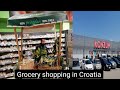 Grocery shopping in Zagreb Croatia😀🛍️ Bhai shop keeper ban gya 😜😜