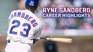 Ryne Sandbergs Career Highlights hof 2nd Baseman 1984 Nl Mvp Cubs Alltime Great