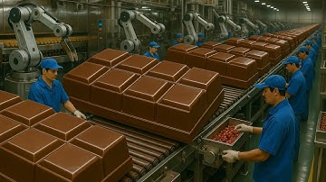 Inside Chocolate Factory | How Modern Factories Make Millions of Chocolates in a Day