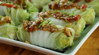 Chicken Cabbage Rolls | Making Chinese Cabbage Roll Recipe
