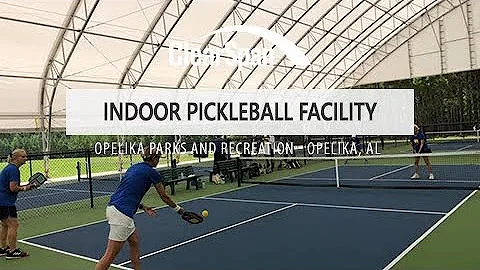Easy Expansion  – ClearSpan Indoor Pickleball Facility  – Opelika Parks and Recreation