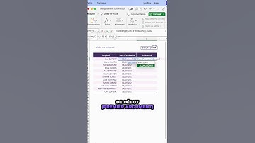 Calculer une ancienneté (en fonction d
