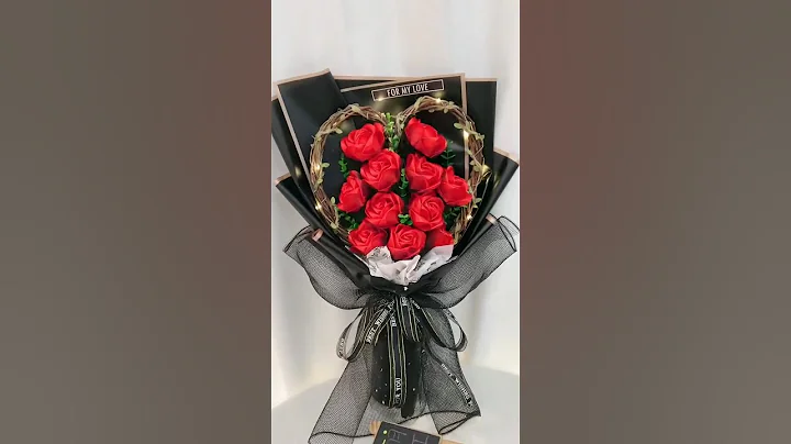 Handmade diy ribbon rose flowers gift #diy #handmade #flowers #rose #tutorial #handmadegifts #craft