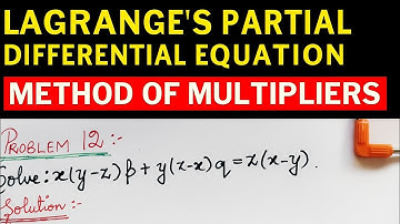 method of multipliers || lagrange