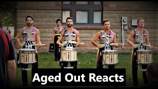 2018 Boston Crusaders Drumline || Finals Lot - Aged Out Reacts with TJ Choquette