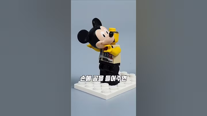 충격적인 레고 농구선수 피규어?