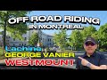 LACHINE❗️GEORGE VANIER❗️WESTMOUNT❗️OFF ROAD RIDING IN MONTREAL 🇨🇦