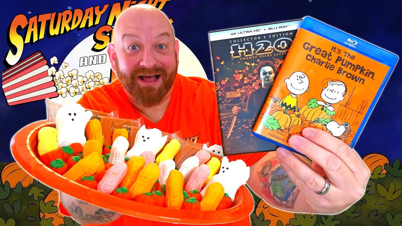 БОЛЬШАЯ ТЫКВА С АРАХИСОМ НА ТЫКВЕННОЙ ГАСТРОНОМИИ, ЗАКУСКА В СУББОТНИЙ ВЕЧЕР И ФИЛЬМ НА ХЭЛЛОУИН