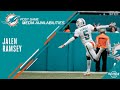 CB Jalen Ramsey meets with the media after #LVvsMIA | Miami Dolphins