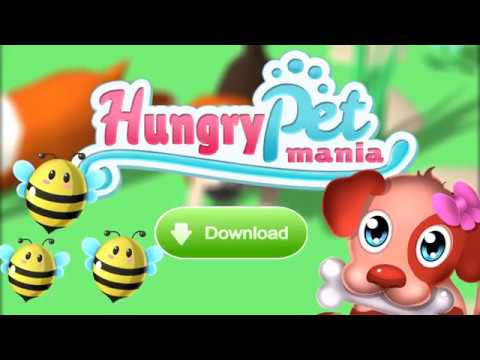 Hungry Pet Mania - Match 3 Game