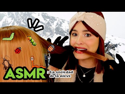 ¡La MORRA que 🤤😱 SE COME TUS PIOJOS en la NIEVE! 🐛😵 I Ges ASMR