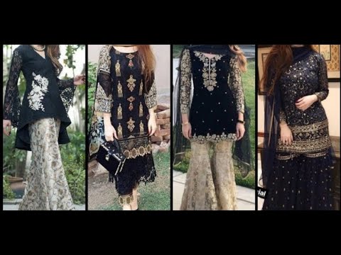fancy black dress