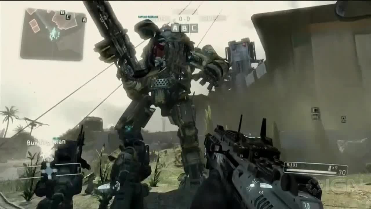 Titanfall Multiplayer Gameplay Demo - E3 2013 Microsoft Conference - YouTube