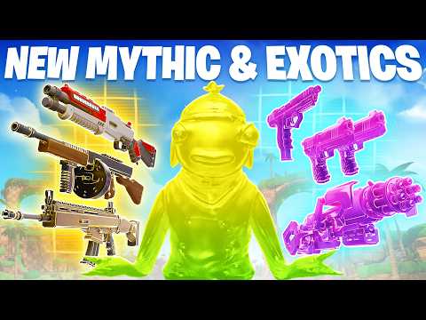 Finding EVERY New Mythic & Exotic