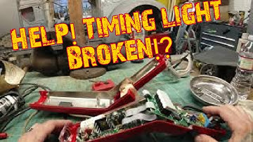 Snap-on Timing light issue. Help?