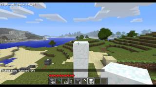 Minecraft singleplayer mods Ep 37: Roads, and Garage doors in minecraft!