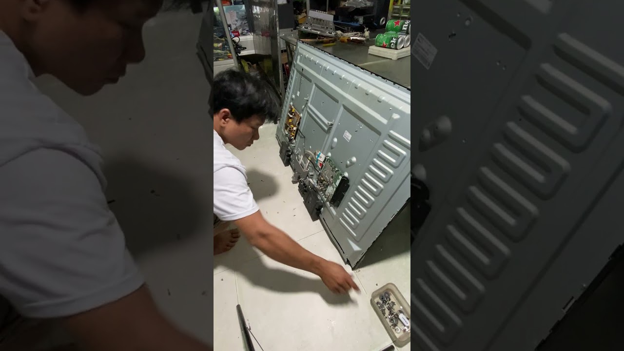 Repair Tivi LG 55UM7400PTA double image 