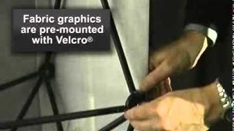 Adler Display | 10ft FabriMural | Fabrication | Graphics | Trade Shows | Baltimore