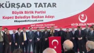 Kürşad Tatar Kepez Beledi̇ye Başkan Adayi