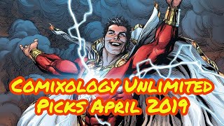 Comixology unlimited picks for april 2019