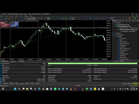 Aussie Victor EA MT5 Review – Grid & AI Entry EA Tested on AUDCAD