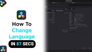 How to Change Language on Davinci Resolve [NEW]