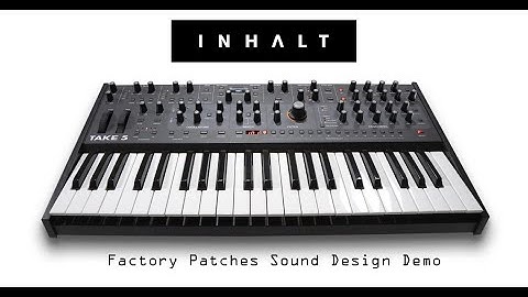 Sequential Take 5 INHALT Sound Design Demo
