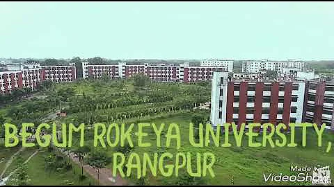Begum Rokeya University, Rangpur (BRUR)