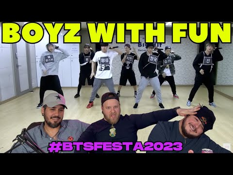 [PRACTICE RECORD] BTS - Boyz With Fun 흥탄소년단’ REACTION #2023BTSFESTA