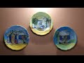 Decoupage on plate (old plate makeover)