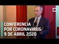 Conferencia por Coronavirus en México - 9 de Abril 2020