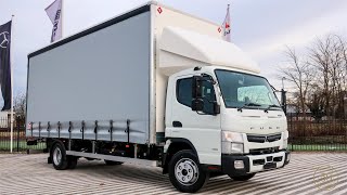 2022 FUSO Canter 7C18 7.5t (Duonic) w/ 6.1m Curtain Side Body with Rear Barn Doors at Mertrux