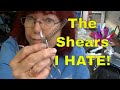 How to Ramp Thinning Shears When the Teeth Catch