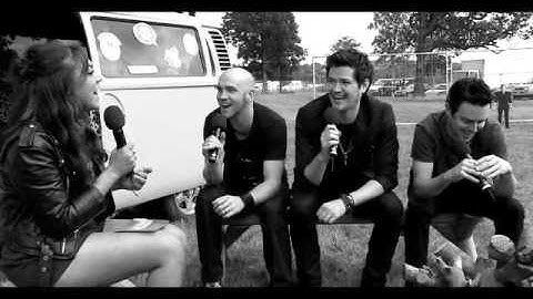 The Script: Backstage at V Festival