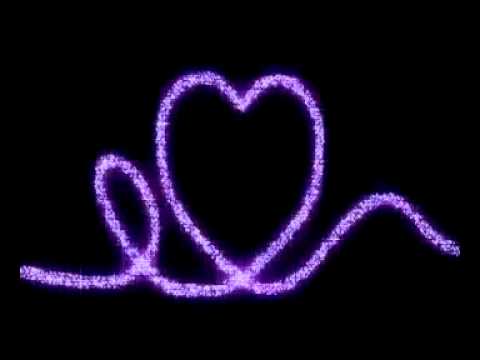 Сердце из блёстков - Glittering heart