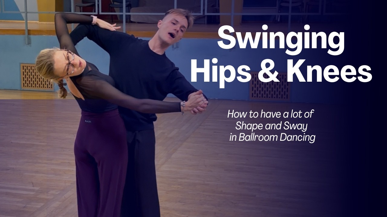 Секрет большей громкости в бальных танцах: правильные движения коленями и бедрами.