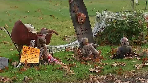 Local home’s Halloween display causes some to call and complain