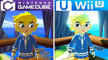 The Legend of Zelda The Wind Waker vs HD | GameCube vs Wii U | Full Graphics Comparison