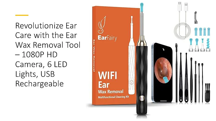 Revolutionize Ear Care w/ the Ear Wax Removal Tool – 1080P HD Camera, 6 LED Lights, USB Rechargeable