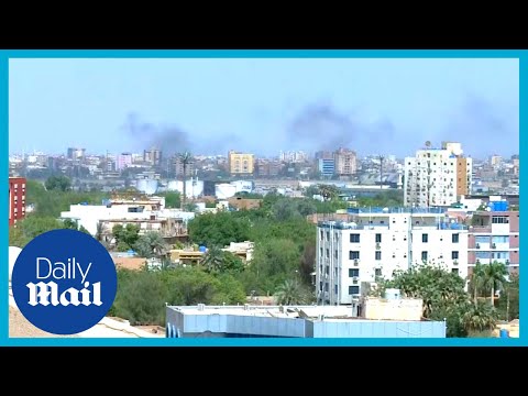 LIVE: Khartoum skyline as Sudan crisis continues