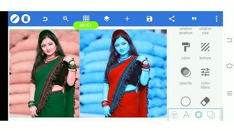 How To Joint image Editing Green Background Color Effect