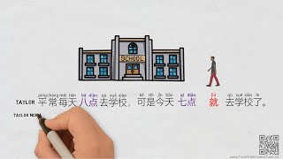 就 (jiu) 2 - (Earliness) - likely the most difficult Chinese word - Chinese Grammar Simplified