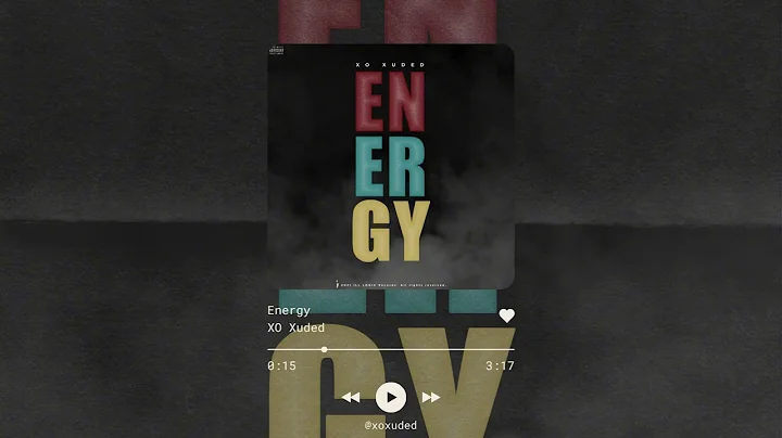 XO Xuded - Energy [Official Audio]